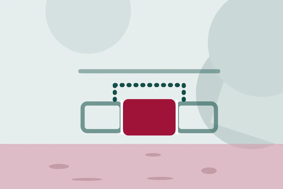 Illustration of a replacement pipe section between two old sections